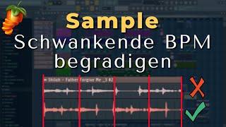 Loops/Samples schwankende BPM/Tempo anpassen - FL Studio 20/12/11 [Tutorial/Deutsch]