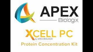 XCELL Protein Concentration (XCELL PC) How to Video