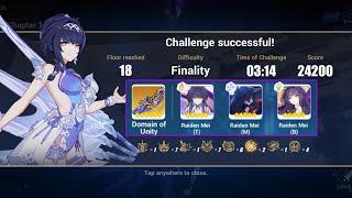 [Honkai Impact 3] Herrscher of Origin Elysian realm 7.0 Finality Full run