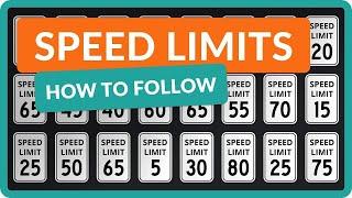 How to Adjust Your Speed When Driving | Speed Limits