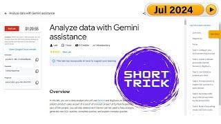 [2024] Analyze data with Gemini assistance | #qwiklabs | #Arcade #Facilitator'24