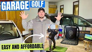 Build a Simple, Cheap Garage Golf Simulator - Garmin R10
