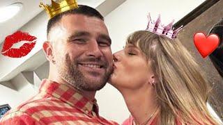 Taylor Swift and Travis Kelce being A MODERN FAIRYTALE for 2 minutes straight