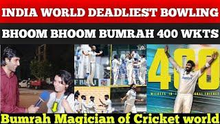 Ban 149/10 vs India | Bhoom Bhoom Bumrah 400 Wkts Most Deadliest bowler in World | Pak Reaction