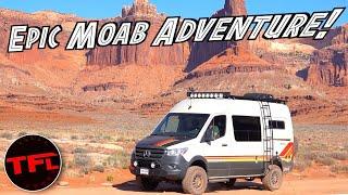 Camping In This Storyteller Overland 4x4 Van Is the Most Fun I Ever Had in Moab!