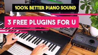 How to Get a Great Piano Sound (3 FREE Plugins!)