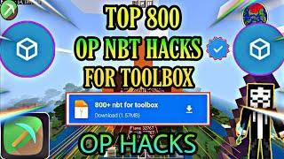 TOP 800+ Best *OP* NBT Hacks | Toolbox For Minecraft | Minecraft Pocket Editon Hacking