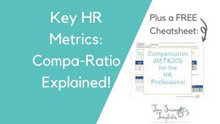 How to Calculate Compa-Ratio in Excel, Free HR Metrics