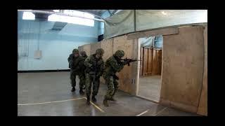 Canadian Forces - Room Clearance - 4 Man Entry