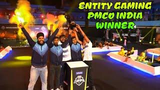 Entity Gaming Winning PMCO India Fall splits 2019 Trophy ️