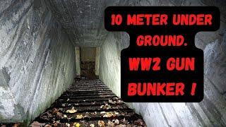 Underground WW2 gun bunker found. One of Hitler`s secret bunkers !