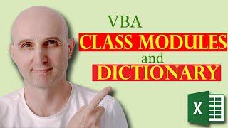 How to use Class Modules with the VBA Dictionary