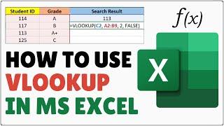 How to Use the VLOOKUP Function in Excel