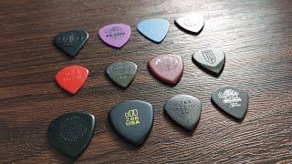 Jim Dunlop pick Comparison | Does it change your tone? (No talking)