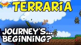 Terraria Journey's Beginning (2011 Pre-Release Gameplay Footage)