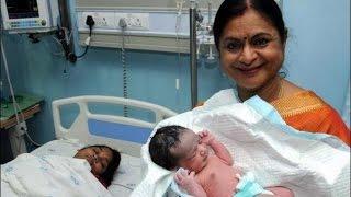 South India's First Test Tube Baby Kamala Ratnam Turns Mother : Thanthi TV