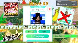 6 Star Madara in Extreme Infinite Mode | AFK/LAZY EXP Farming | Roblox All Star Tower Defense