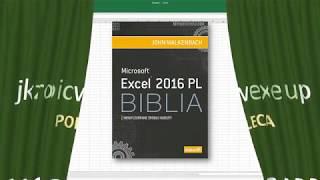 Książka Excel 2016 Biblia – John Walkenbach (PDF)