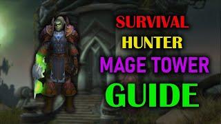 Survival Hunter | Mage Tower | Guide | Dragonflight Season 3 (10.2.5)