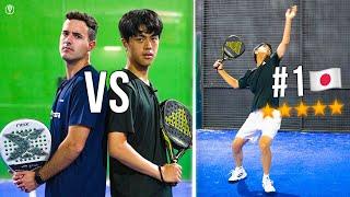 I CHALLENGE THE BEST JAPANESE JUNIOR PADEL PLAYER - the4Set