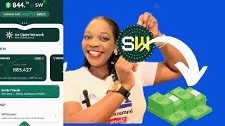 SUNWAVES FREE MINING  APP : GUIDE TO EARN GOOD DOLLARS  ON  SUNWAVES TOKEN APP