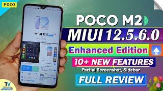 Poco M2 New MIUI 12.5.6.0 Enhanced Edition Update Review | 10+ New Features | Poco M2 New Update