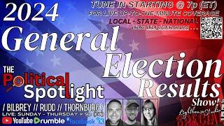 SPECIAL BROADCAST | 2024 General Election Results Show! (7p ET) | The Political Spotlight