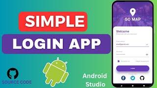 Simple Login App | Android Studio | 2024