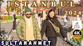 Exploring Istanbul's Stunning Sultanahmet District In 4k | Hagia Sophia, Blue Mosque & More!