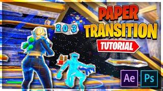 Tutorial: How To Make This *INSANE* Paper Transition