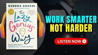 THE LAZY GENIUS WAY by Kendra Adachi Audiobook | Book Summary in English