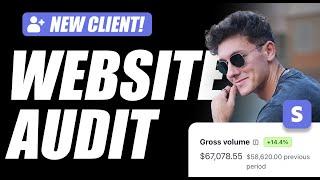 (How I make $67k / month) - My Simple Website Audit For Hot Leads