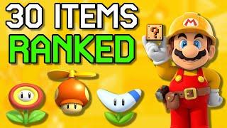 Ranking ALL 30 Items & Power-Ups In Super Mario Maker 2