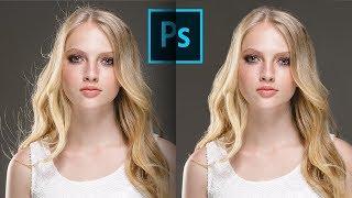 3 Steps to Remove Flyaway Hair FAST in Photoshop