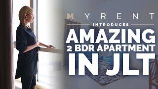 Amazing 2 BDR apartment in JLT (Jumeirah Lake Towers), Icon Tower, Dubai / MyRent.ae review