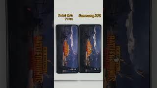 Redmi Note 11 Pro vs Samsung A72 Pubg Speed Test Which one is faster???#shorts