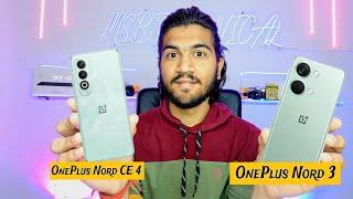OnePlus Nord CE 4 vs OnePlus Nord 3 || MTK D9000 vs Snapdragon 7 Gen 3 || Details Comparison ️