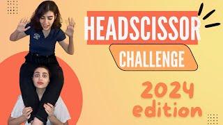 Head scissor Chocked Challenge (the Hardest)