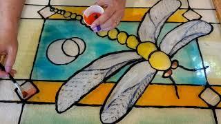 How to Remove or Restore Faux Stained Glass Designs