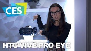 Hands-on with the Vive Pro Eye headset at CES 2019