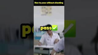 How To Pass Exam Without Studying | #shorts #hacks #viral #exam