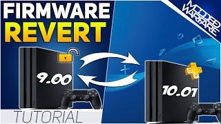 Reverting a PS4 from 10.01 to a Jailbreakable Firmware (Full Guide)