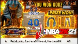 I WON BASKETBALL GODZ ONCE AGAIN THE HARDEST EVENT IN NBA 2K21 AND THE CRAZIEST REACTION MUST WATCH
