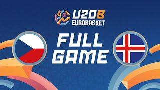 Qualif. Round | Czechia v Iceland | Full Basketball Game | FIBA U20 Women's EuroBasket 2024 Div. B