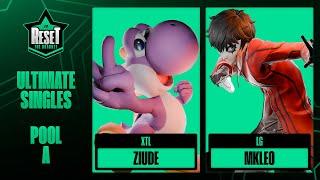 Reset The Bracket - Pools - Ziude (Yoshi) Vs. MkLeo (Joker) - SSBU