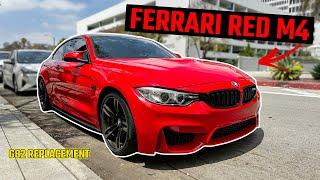 Meet my NEW Ferrari Red BMW M4 F82