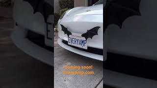 Turn your car into a batmobile this Halloween. Coming to EveryAmp.com soon!