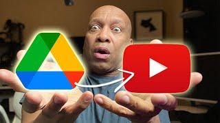 GOOGLE DRIVE Upload Videos To YOUTUBE ChannelDIRECTLY! 2022