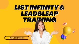 List Infinity Leads Leap Page Manager Setup STEP BY STEP TRAINING