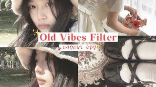 90s filter (old vibes) | capcut filter preset